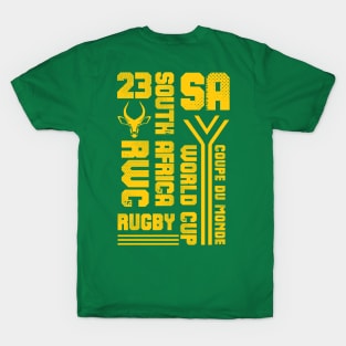 South Africa Rugby Union Springboks Memorabilia T-Shirt